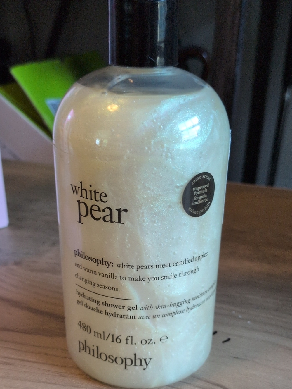 PHILOSOPHY White Pear Pearlescent Hydrating Shower Gel New